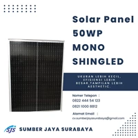 Solar Panel Zanetta 50wp Mono Shingled Overlapping New Model