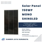Solar Panel Zanetta 150wp Mono Shingled Overlapping 1