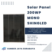 Solar Panel Zanetta 200wp Mono Shingled Overlapping